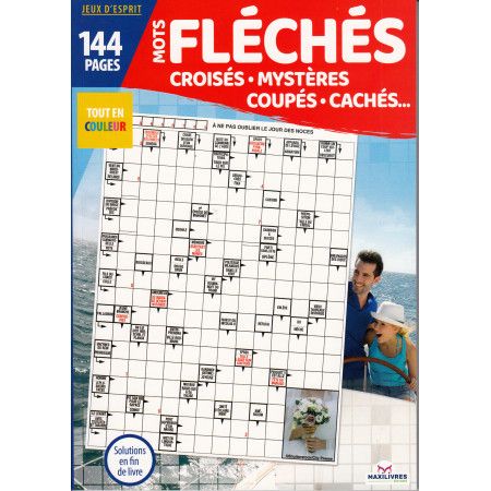 Mots fléchés, mots croisés, cachés, sudoku (Couple bateau)