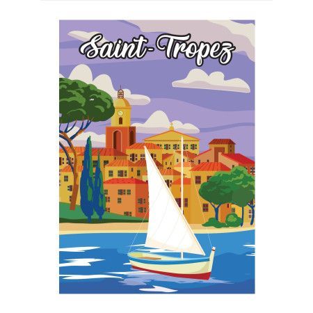 Poster - St Tropez