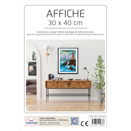 Poster - Le phare de Ploumanac'h - 9782754229333
