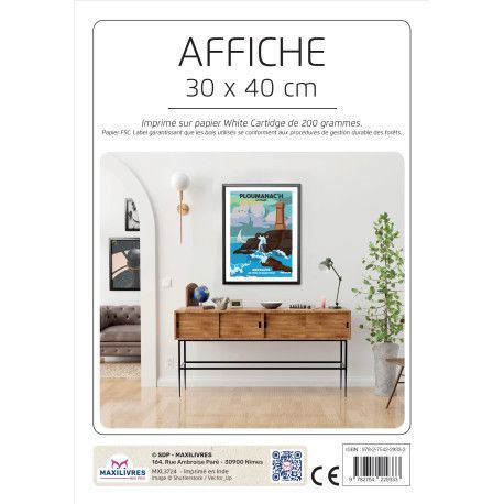 Poster - Le phare de Ploumanac'h - 9782754229333