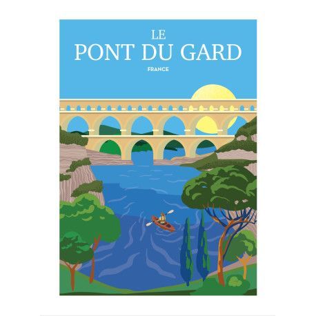 Poster - Le pont du Gard