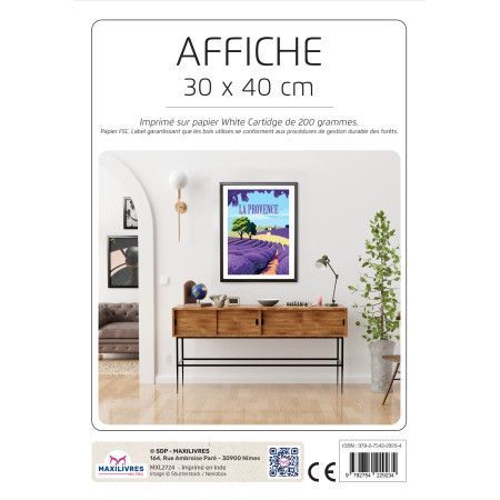 Poster - La Provence - 9782754229234