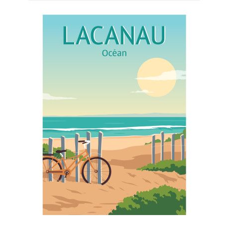 Poster - Lacanau Océan