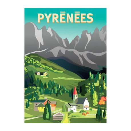 Poster - Pyrénées