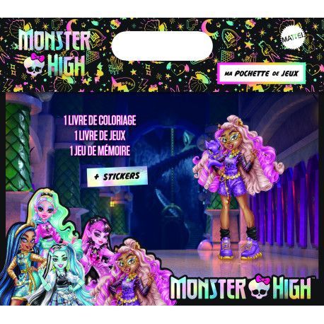 MONSTER HIGH - Pochette de jeux