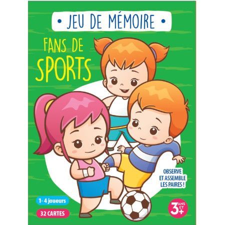 Jeu de mémoire - Fans de sport