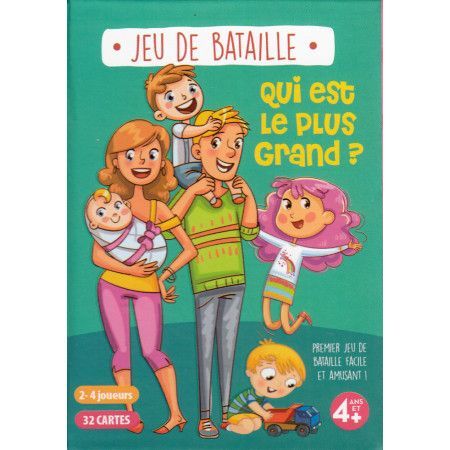 Jeu de bataille - Qui est le plus grand ?