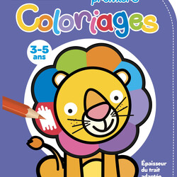 Mes premiers coloriages - 3-5 ans - 9782754229463