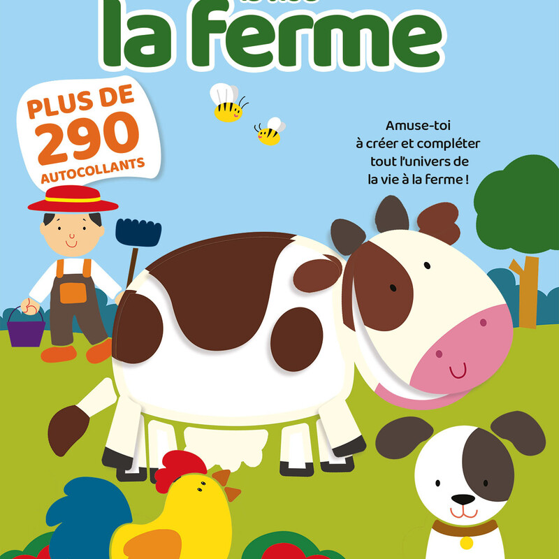 Premiers maxi autocollants - la vie à la ferme