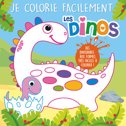 Je colorie facilement les dinos