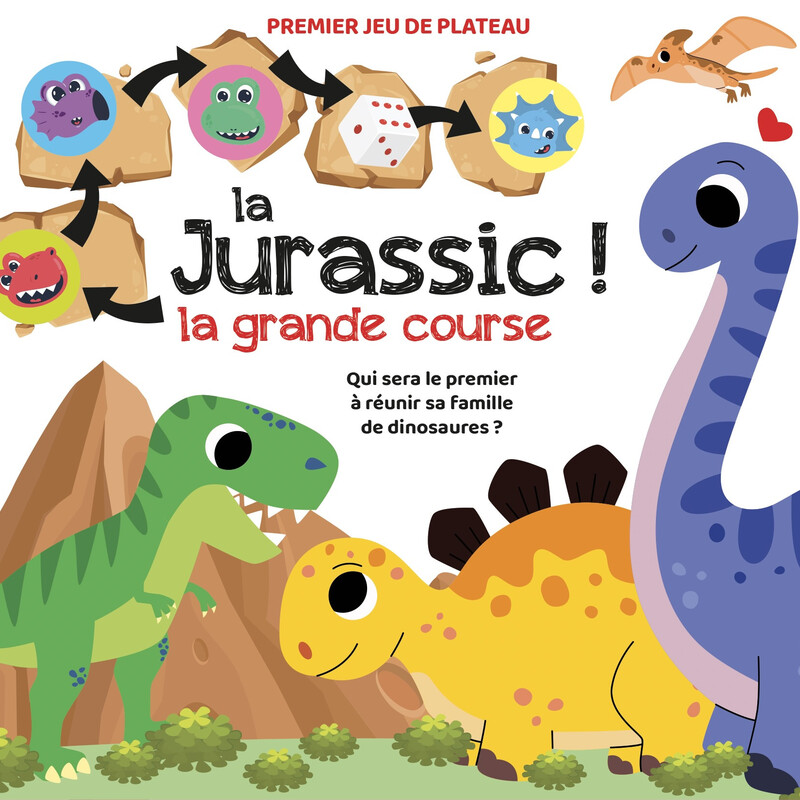 Premier jeu de plateau - La jurassic!