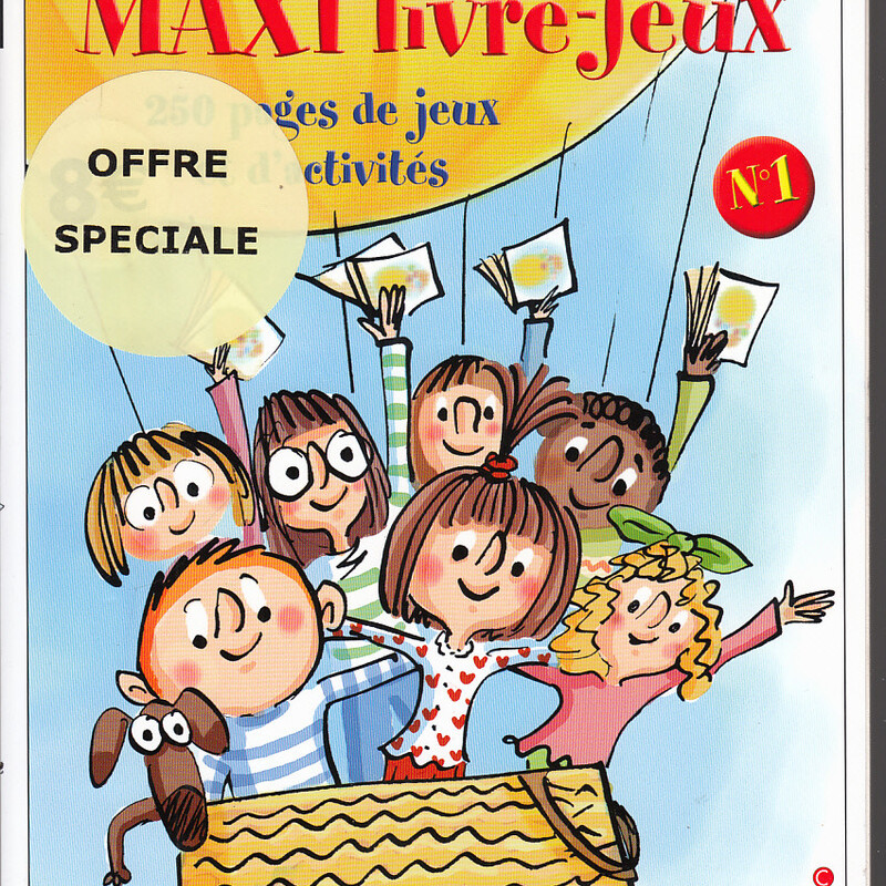 Max et Lili - Le grand livre-jeux N°1