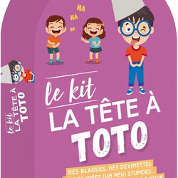 Le kit la tête à Toto - des blagues, des devinettes et des idées (un peu) stupides... : découvre le meilleur de Toto pour fa