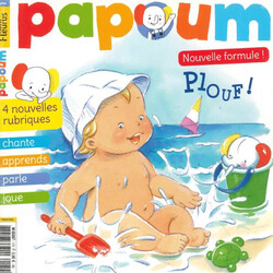 Papoum  Le premier journal des tous petits  (lot de 2 magazines) - 3780508705900