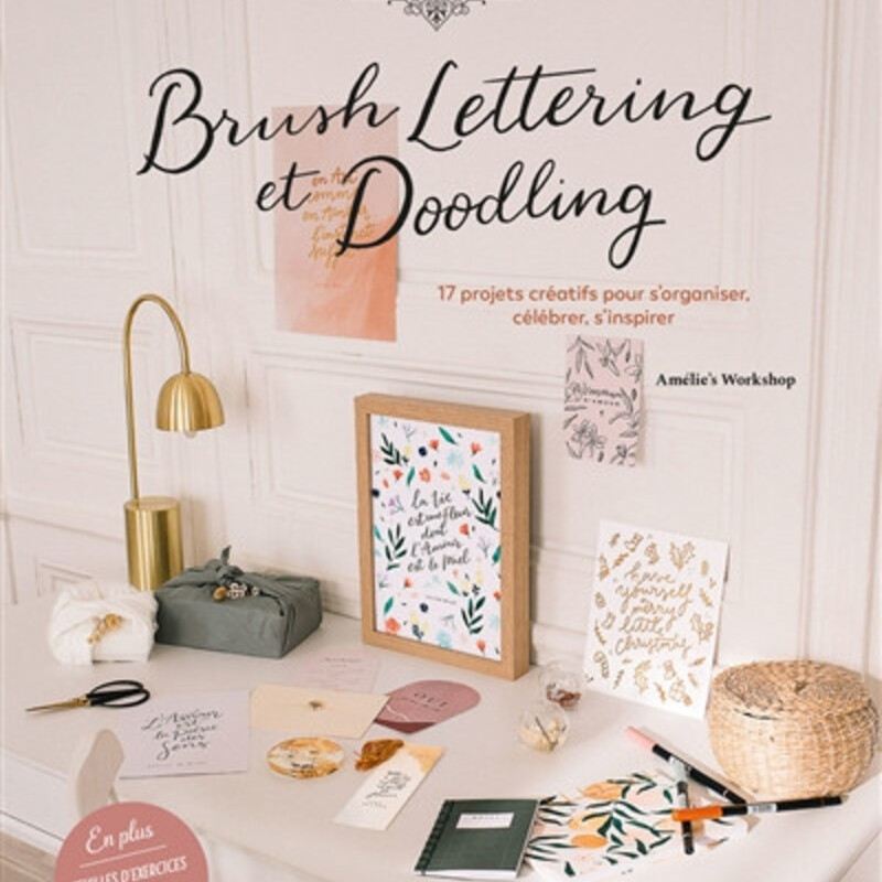 Brush lettering et doodling - 17 projets créatifs pour s'organiser, célébrer, s'inspirer