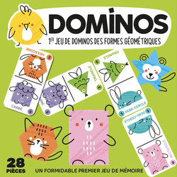 DOMINOS - 1er jeu de dominos des formes géométriques