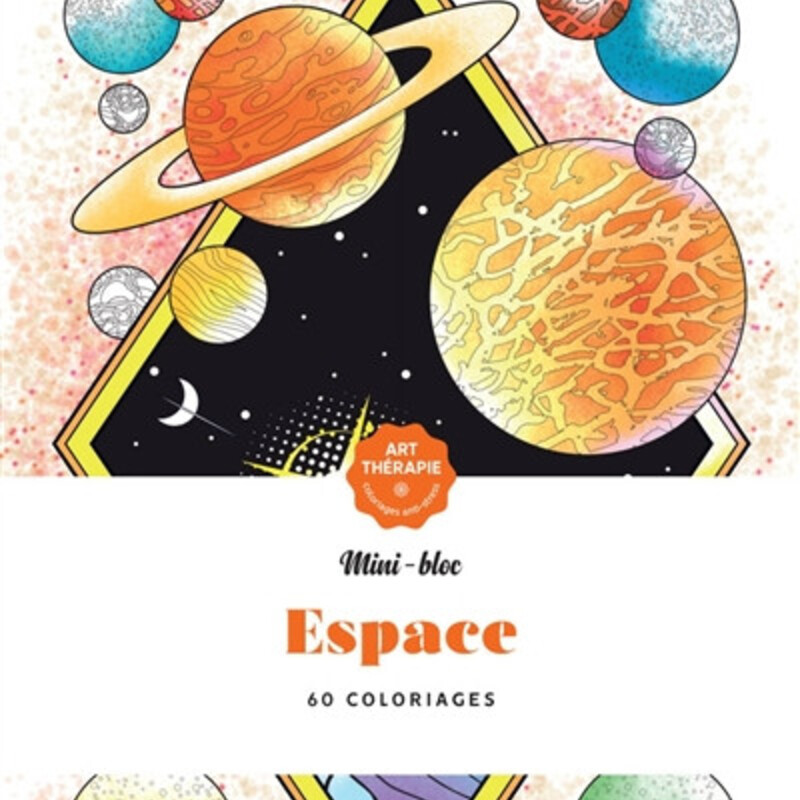 Espace - 60 coloriages