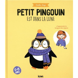 Petit pingouin est dans la lune