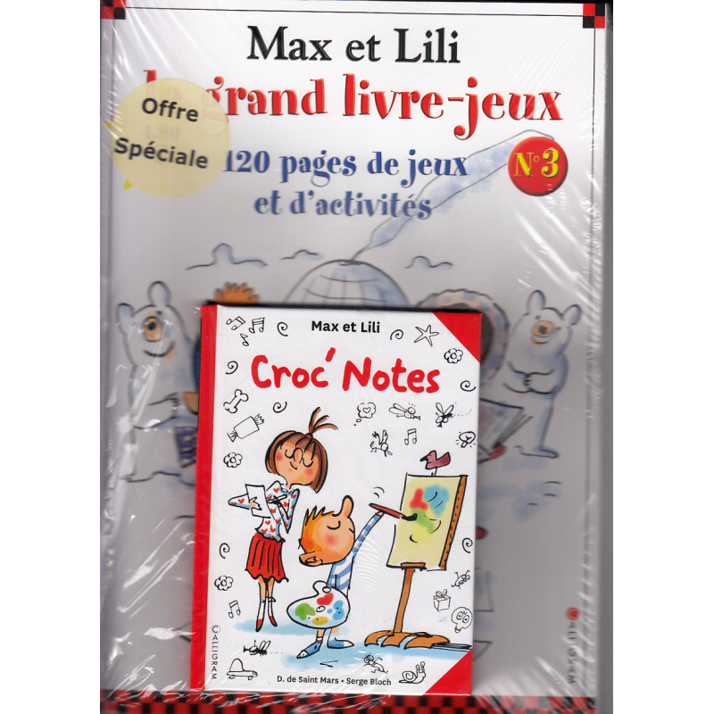 Pochette Max et Lili - Avec Croc'Notes