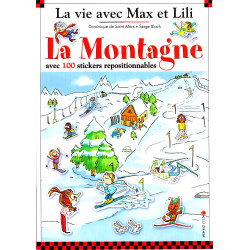 Pochette Max et Lili - Grand livre jeux n°3 + la montagne + porte clé