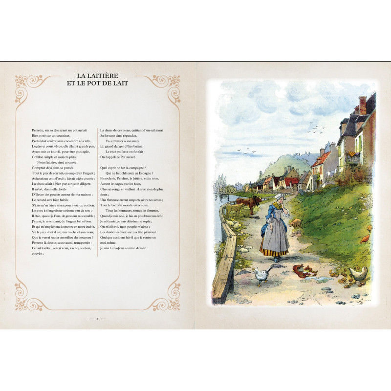 Les grands classiques - Les fables de la fontaine - 9782384850372