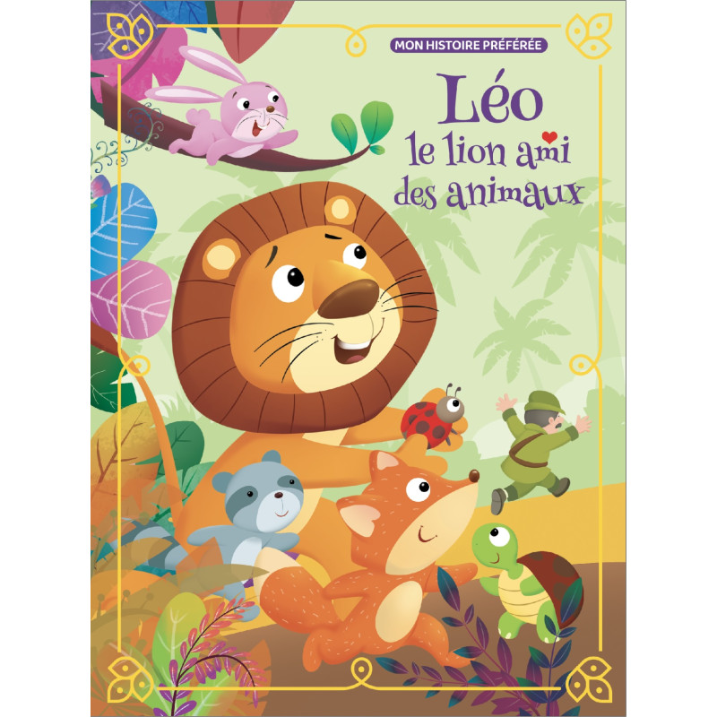 Léo le lion  ami des animaux