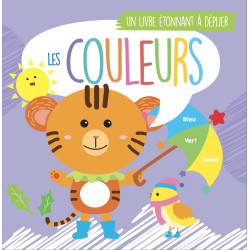 Un livre étonnant à déplier  Les couleurs