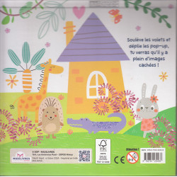 POP-UP Surprise - les animaux du monde - 9782754230438