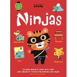 Ninjas : un petit monde à jouer et à créer pour découvrir l'univers mystérieux des ninjas