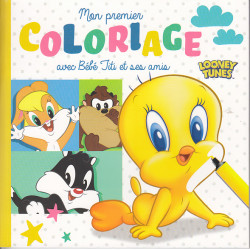 Looney tunes Mon premier coloriage avec Bébé Titi et ses amis