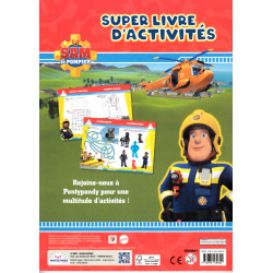 SAM LE POMPIER - Super Livre d'activités - 9782754230322