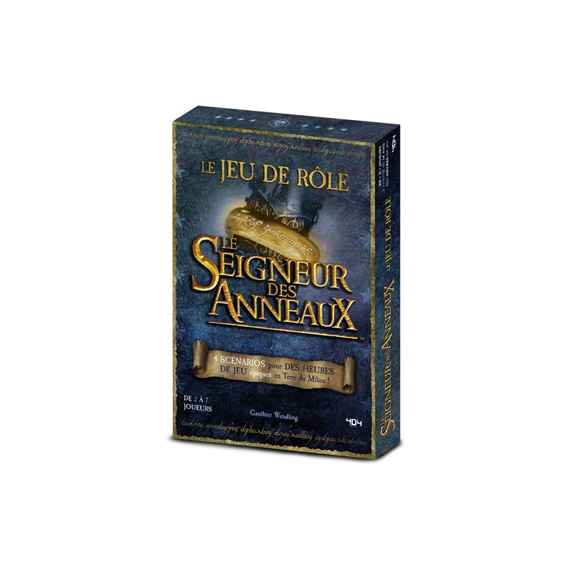 Coffret Le seigneur des anneaux : le jeu de rôle