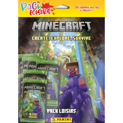 Pochette PANINI - CARTES Minecraft TC3