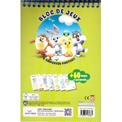 LOONEY TUNES - Bloc de jeux - 3-6 ans - 9782754230384