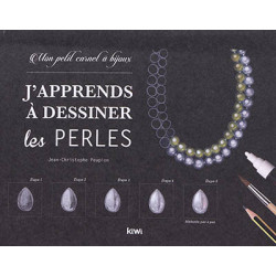J'apprends à dessiner les perles : mon petit carnet à bijoux - 9782378830151