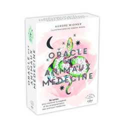 Oracle des animaux médecine : 54 cartes pour explorer la sagesse et les enseignements des animaux médecine - 9782412077238