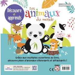 Découvre et apprends les animaux du monde - 9782754230919