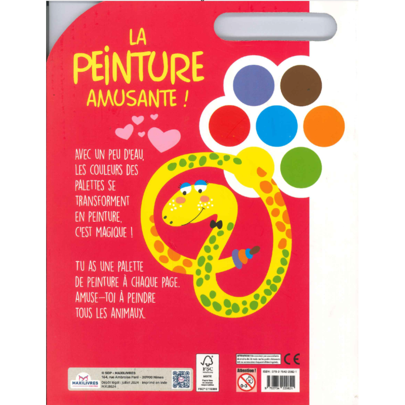 La peinture amusante - 9782754229821