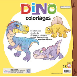 Dino Coloriages - 9782754231176