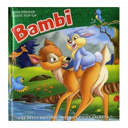 Bambi (vert). Mon premier pop-up