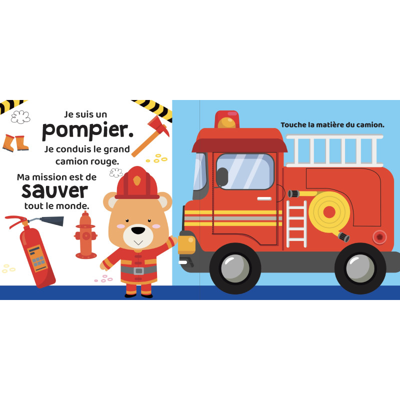 Les pompiers et autres métiers passionnant - 9782754230971