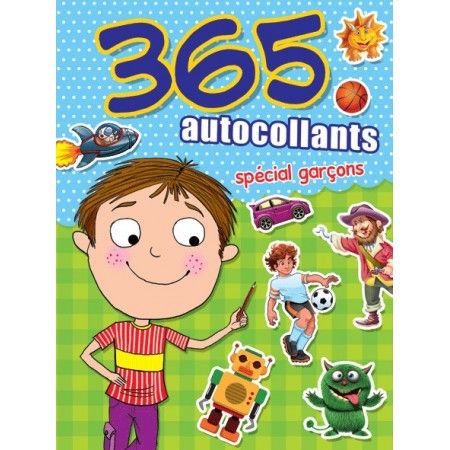 365 Autocollants spécial garçons