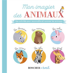 Mon imagier des animaux : des activités pour reconnaître et nommer les animaux - 9791035823795