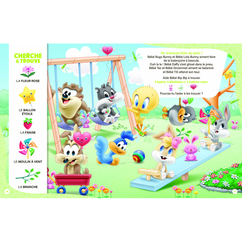 LOONEY TUNES - Cherche et trouve - 9782754231398