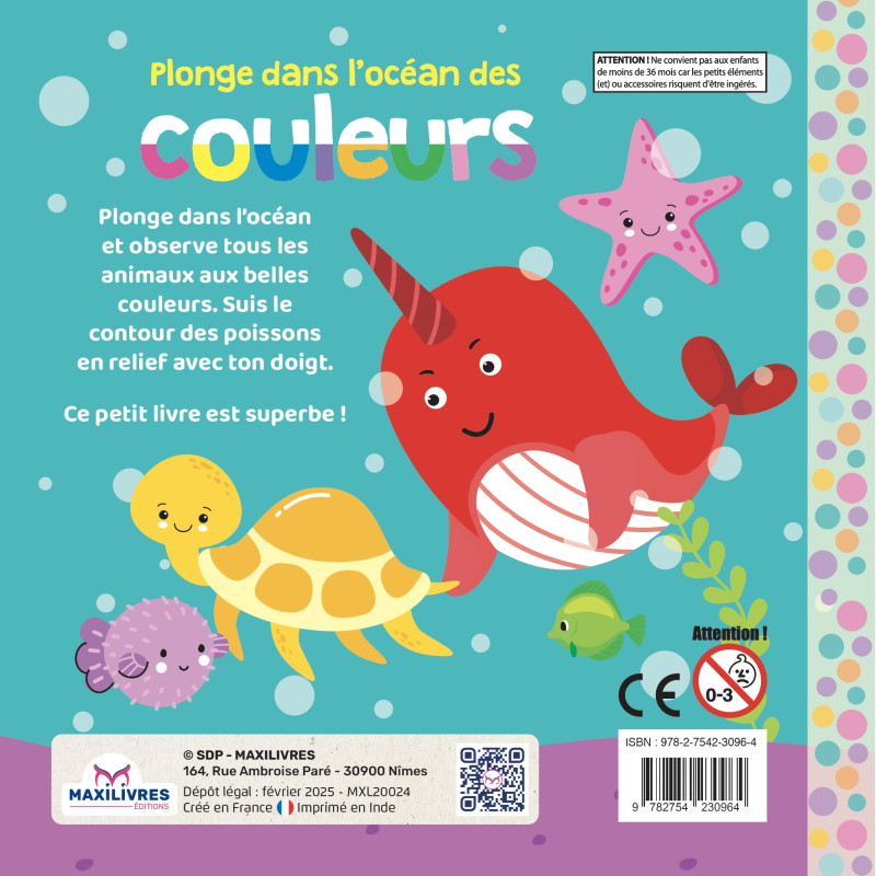 Plonge dans l'océan des couleurs - 9782754230964