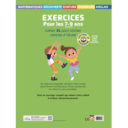 Cahier XL - Exercices pour les 7-9 ans - 9782754232135