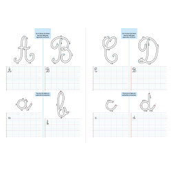Montessori - mon album XL - Apprendre à tracer les lettres - 9782754232159