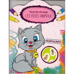 Livre de coloriage : les bébés animaux - 9783849908331