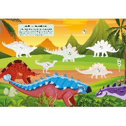 Lis, Joue et Colle - J'aime les dinos - 9782754232326