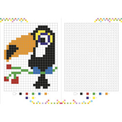 Pixel Color - Etonnants Coloriages - 9782754232395